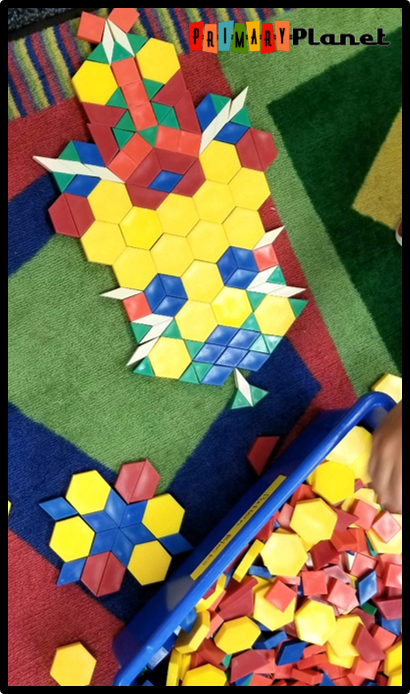 Image of a pattern block creation!