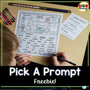 Check out this informative post on using writing prompts with pictures in your classroom! Picture writing prompts are a fun way to teach your students all kinds of writing Check it out and grab your freebies!