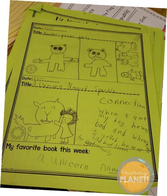 Differentiated April Reading Challenges, Reading Logs, and Reading Responses!