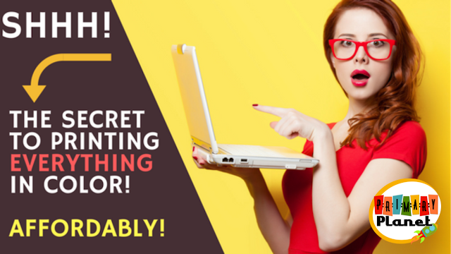 I have the secret to printing in color affordably!  You NEED to see this