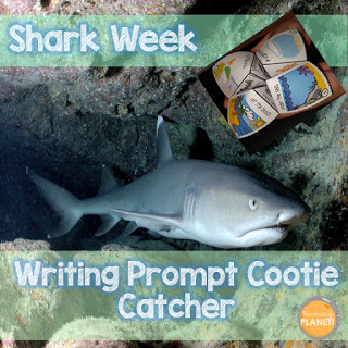 Shark Week Writing Prompt Cootie Catcher Shark Week Writing Prompt Cootie Catcher